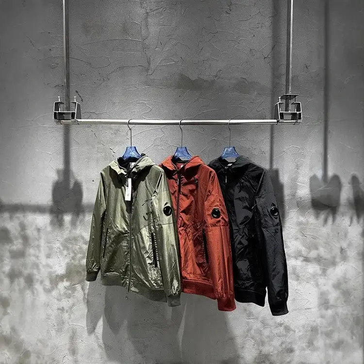 Stone Island Hooded Jackets (Olive, Red, Black)
