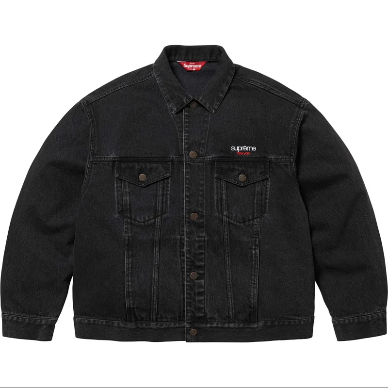 Supreme Black Denim Jacket
