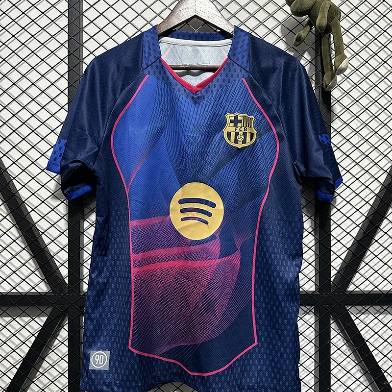 FC Barcelona Pink & Yellow Graffiti Jersey