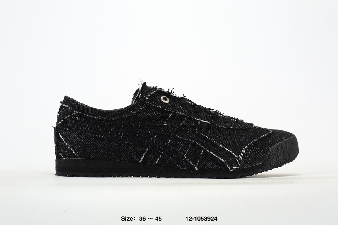 Onitsuka Tiger Denim Frayed Sneakers