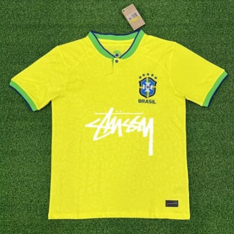 Stussy x Brasil Yellow Jersey