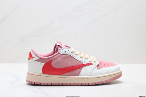 Nike AJ1 Reverse Mocha Travis Scott Collaboration Sneaker