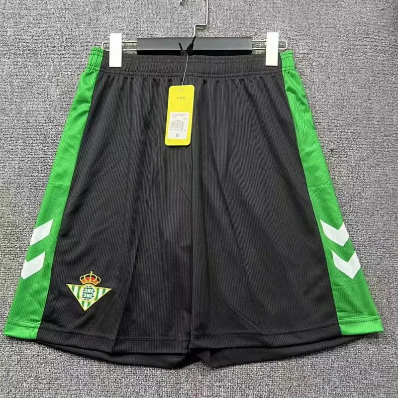 River Plate Black Shorts with Red Stripe