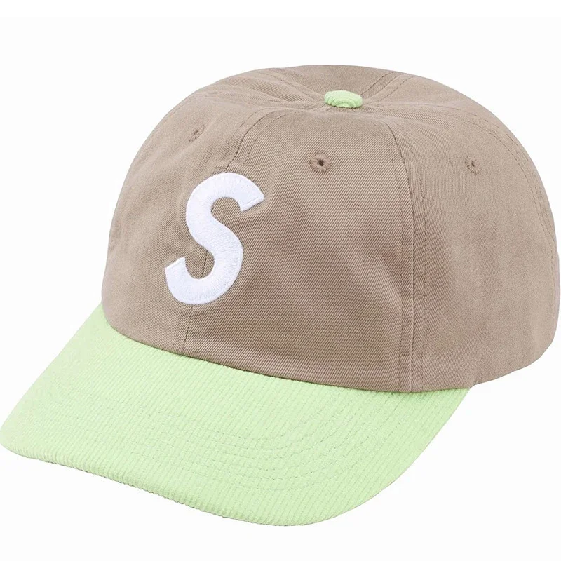 Supreme Embroidered Corduroy Baseball Cap