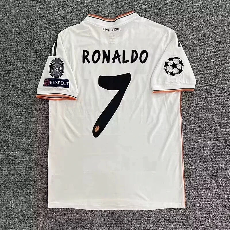 Real Madrid Pink Ronaldo #7 UCL Jersey
