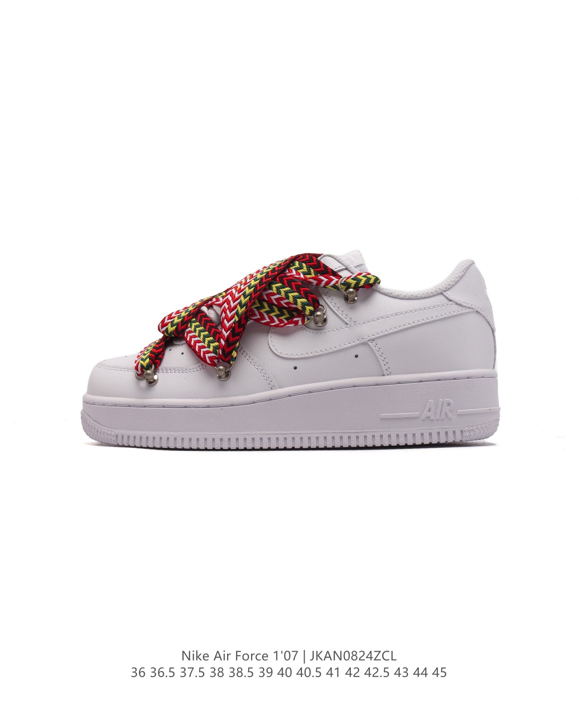 Nike Air Force1 '07 Woven Color Lace Shoe