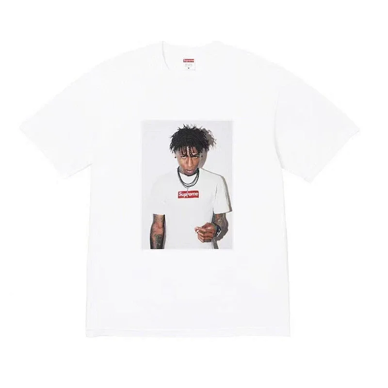Supreme White 21 Savage T-Shirt