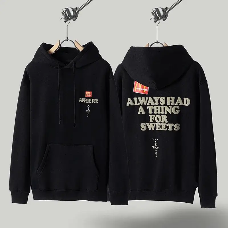 McDonald's Black Hoodie (Apple Pie & Sweets)