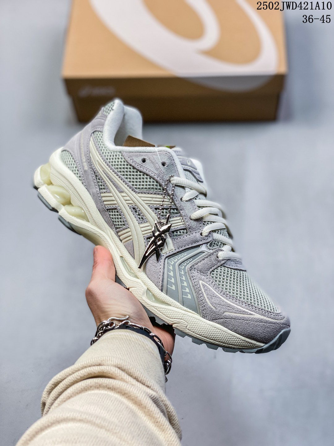 Asics Gray White Mesh Casual Sneakers