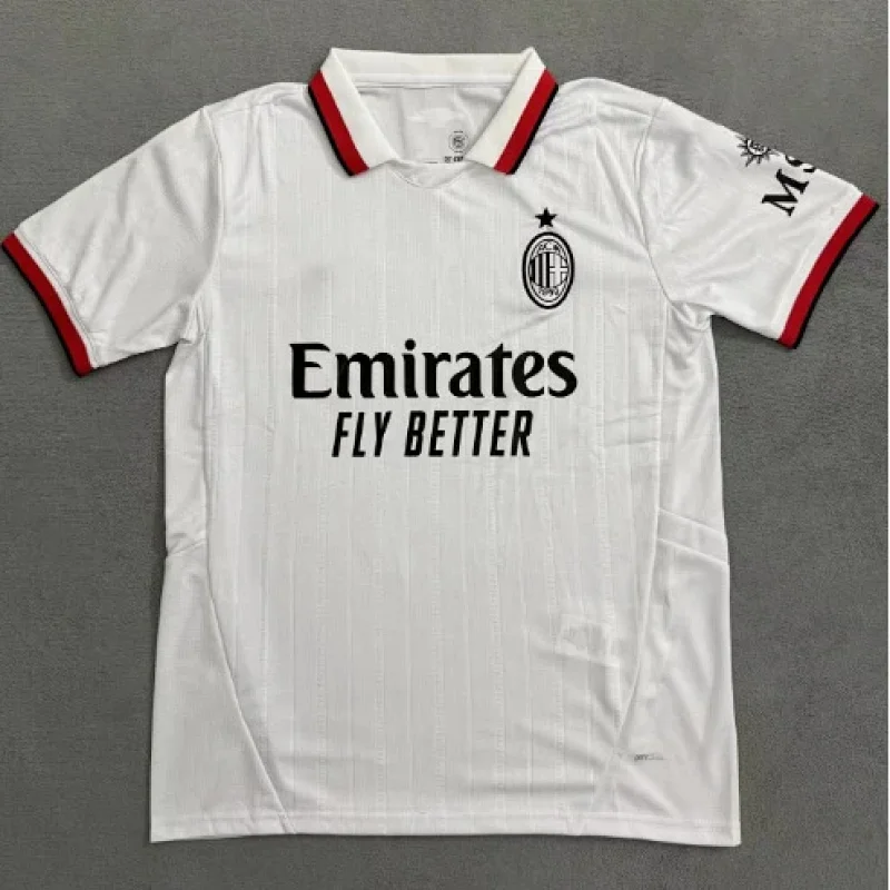 AC Milan Striped Football Jersey