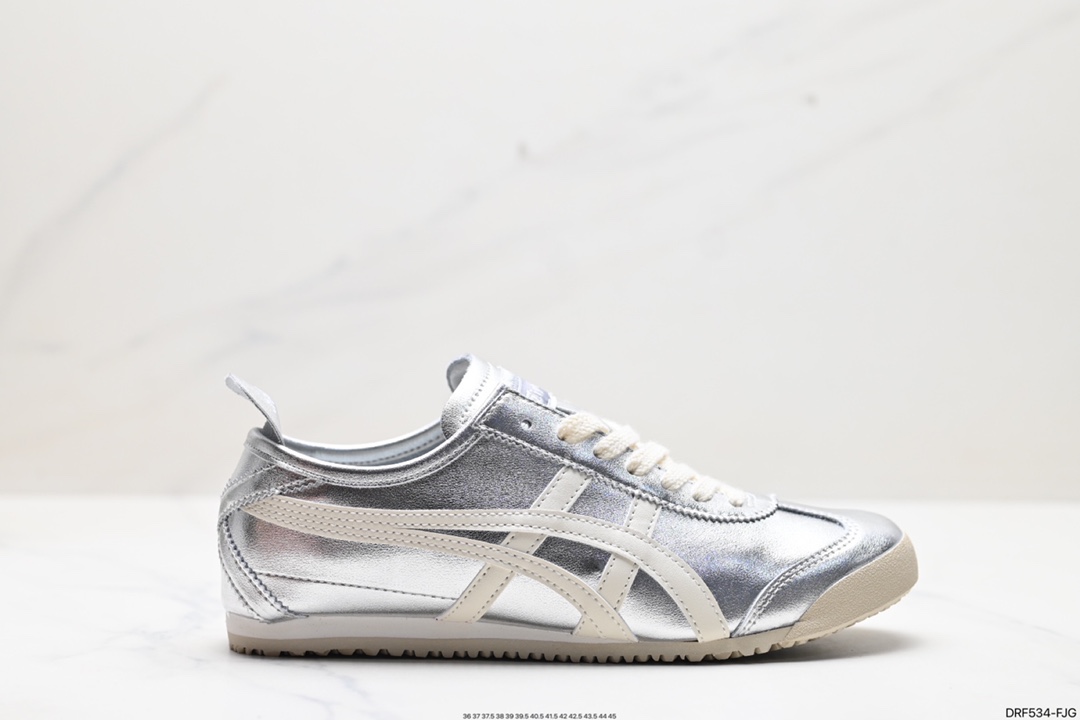 Onitsuka Tiger Mexico 66 Silver White Casual Sneakers
