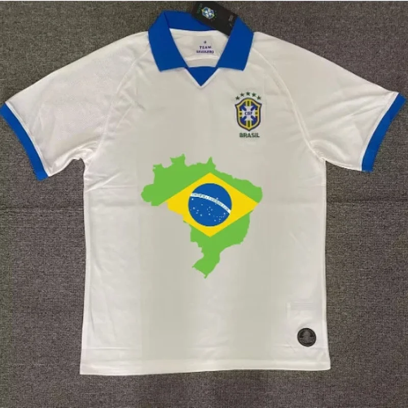 Nike Brazil Jersey (w/ Badge, Swoosh & Oval Graphic)