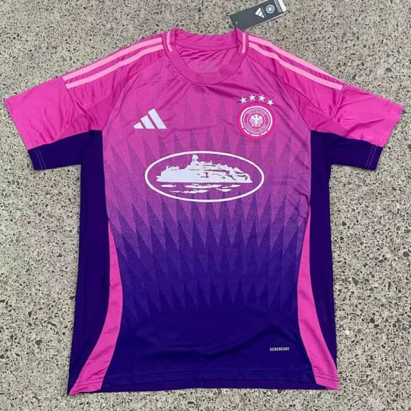 Real Madrid Black Rose & Oval T-Shirt