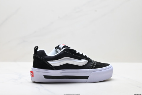 Vans KnuSkool Winter Thick-soled Canvas Shoes