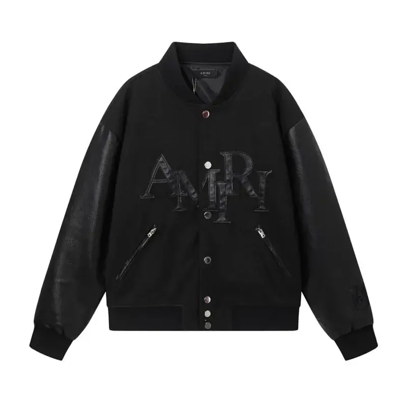AMIRI Embroidered Logo Bomber Jacket