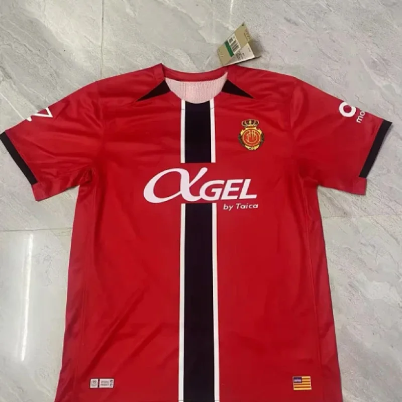 White Football Jersey with αGEL & RCD Mallorca