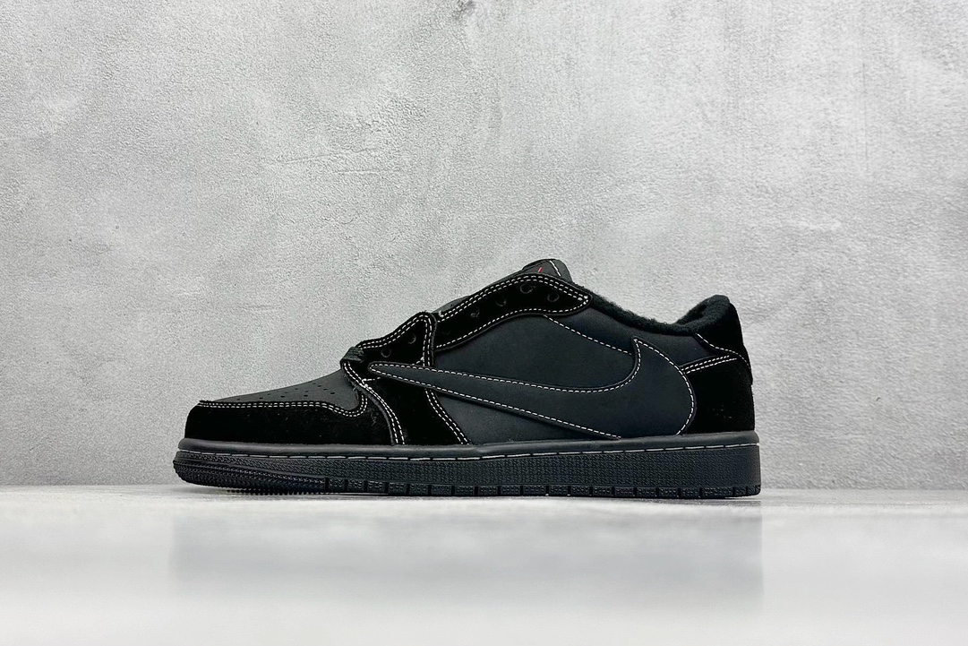Nike Air Jordan 1 Low All Black Sneakers