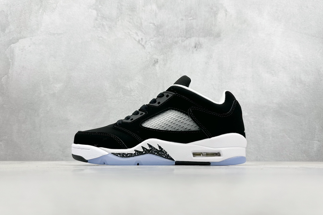 Nike Air Jordan 5 Retro Black White Sneakers