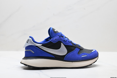 Nike Phoenix Waffle Leather Low-Top Casual Running Shoes
