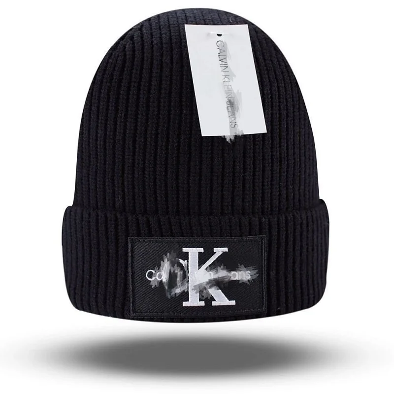 Calvin Klein Logo Patch Beanie