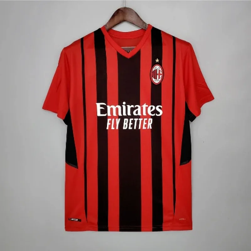 AC Milan Emirates White Football Jersey