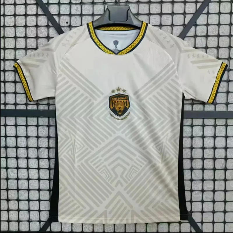 Vitória Red & Black Striped Soccer Jersey