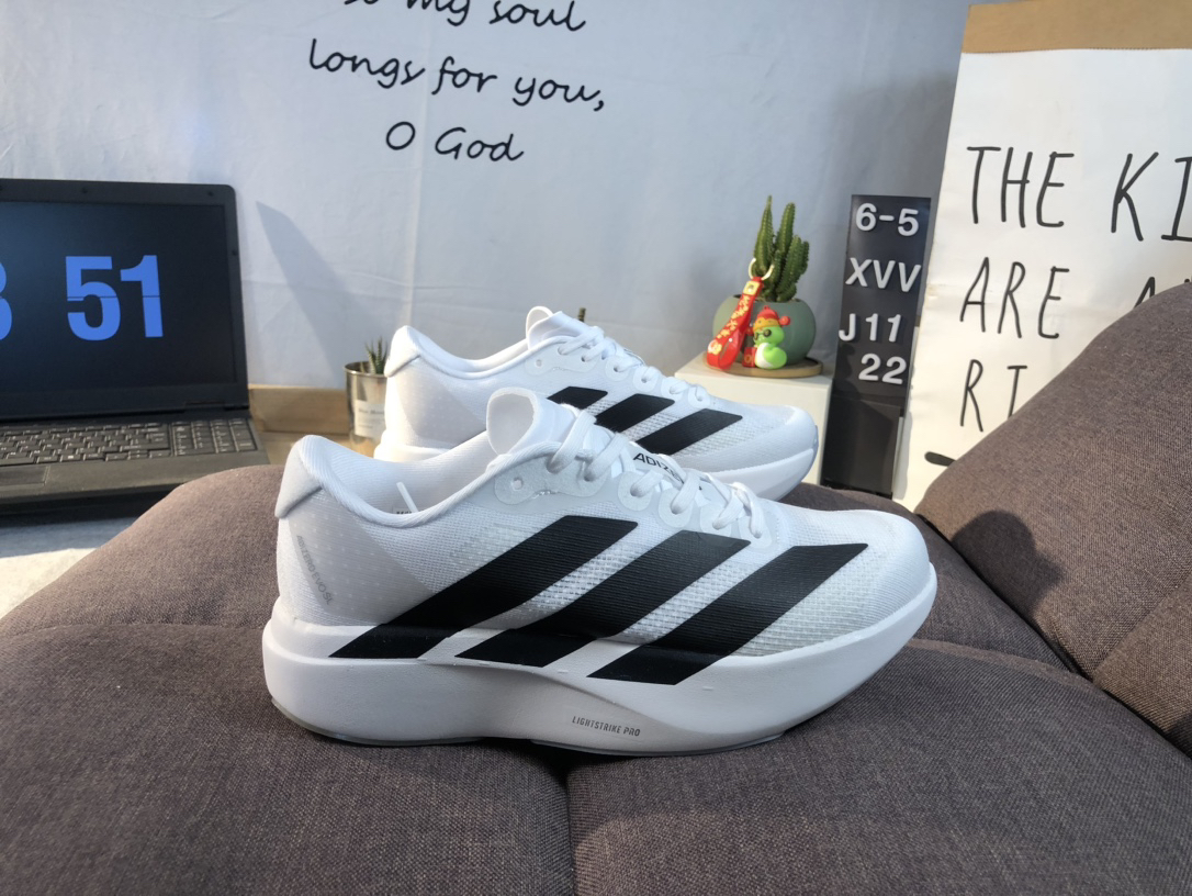 Adidas Lightstrike Pro White Sneakers