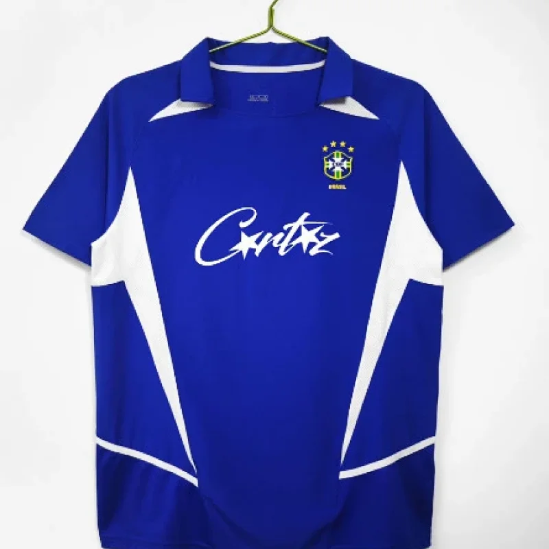 Corteiz Yellow Brasil Jersey with Green Trim & Gurtaz Graffiti